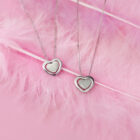 สร้อยคอรูปหัวใจ รุ่น Best Heart (เงินแท้ s925) สร้อยสลักชื่อ