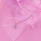 สร้อยคอใบโคลเวอร์ รุ่น Lucky Leaf (เงินแท้ s925)