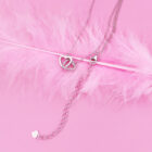 สร้อยคอหัวใจคล้องคู่ รุ่น Couple Heart (เงินแท้ s925) สร้อยสลักชื่อ