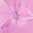 สร้อยคอใบโคลเวอร์ รุ่น Calla (เงินแท้ s925) สร้อยคอสลักชื่อ