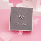 เซตเครื่องประดับรูปผีเสื้อ รุ่น Butterfly (เงินแท้ s925) สร้อยสลักชื่อ