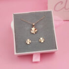เซตเครื่องประดับใบโคลเวอร์ รุ่น Lucky Clover (เงินแท้ s925) สร้อยสลักชื่อ