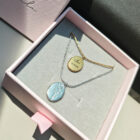 สร้อยดอกกุหลาบ รุ่น Rose Signature Necklace ดีไซน์หรู มี 2 สี (สแตนเลสแท้ 316L)