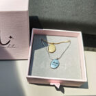 สร้อยดอกกุหลาบ รุ่น Rose Signature Necklace ดีไซน์หรู มี 2 สี (สแตนเลสแท้ 316L)