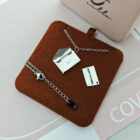 L03728 : สร้อยคอซองจดหมาย รุ่น Love Letter Necklace จดหมายบอกรัก สลักชื่อฟรี (สแตนเลสแท้)