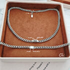 สร้อยสลักชื่อ รุ่น Trafalga Necklace ดีไซน์โซ่สุดเท่ สลักชื่อฟรี (สแตนเลสแท้)