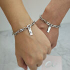 Modern Chain Bracelet สร้อยข้อมือสแตนเลสสลักชื่อฟรี สไตล์ Unisex